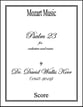 Psalm 23 Orchestra sheet music cover